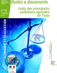 Coûts des principales pollutions agricoles de l'eau