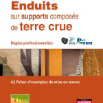 Enduits sur supports composés de terre crue